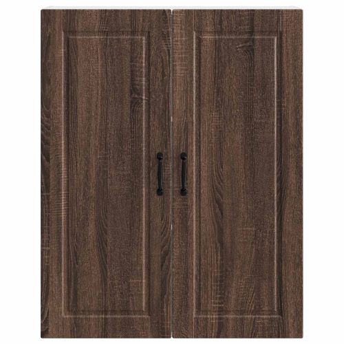 Кухненски шкаф Кафяв дъб 80 x 31 x 100 см Инженерно дърво