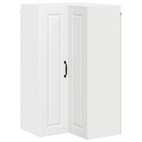 Кухненски шкаф с рафт Бяло 57 x 57 x 100 см Инженерно дърво