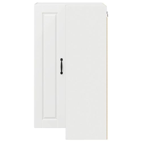 Кухненски шкаф с рафт Бяло 57 x 57 x 100 см Инженерно дърво