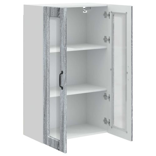 Кухненски шкаф Сив Сонома 60 x 31 x 100 см Инженерно дърво