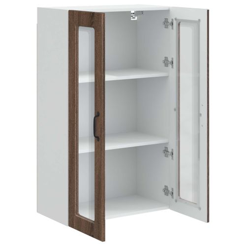 Кухненски шкаф Кафяв дъб 60 x 31 x 100 см Инженерно дърво