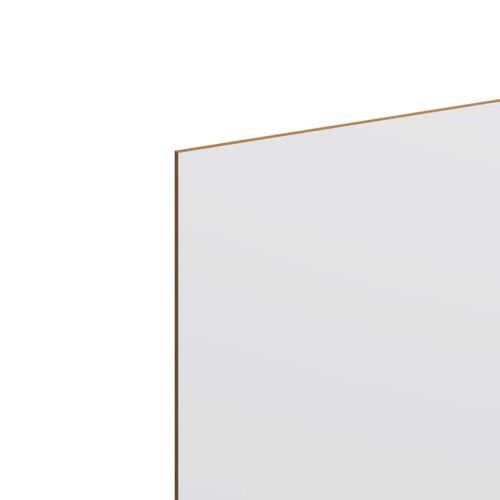 Декор панели 50 pcs Бяло 15 x 21 x 0.27 см Инженерно дърво