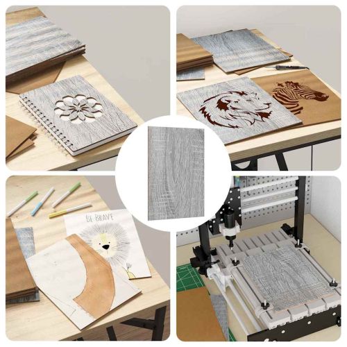 Декор панели 50 pcs Сив Сонома 15 x 21 x 0.27 см