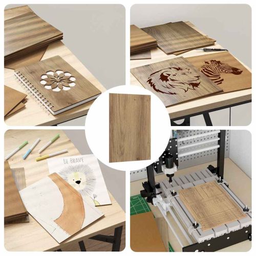 Декор панели 50 pcs Дъб 15 x 21 x 0.27 см Инженерно дърво