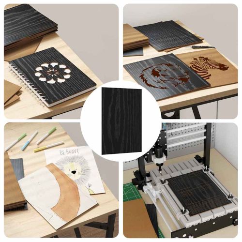 Декор панели 50 pcs Черния дъб 21 x 30 x 0,27 см