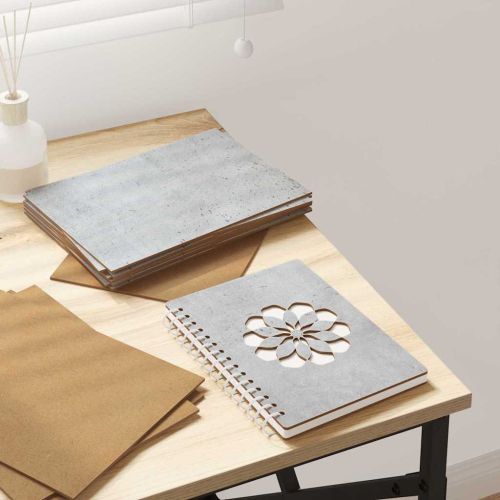 Декор панели 50 pcs Циментено сиво 21 x 30 x 0,27 см