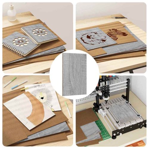 Декор панели 50 pcs Сив Сонома 30 x 42 x 0.27 см