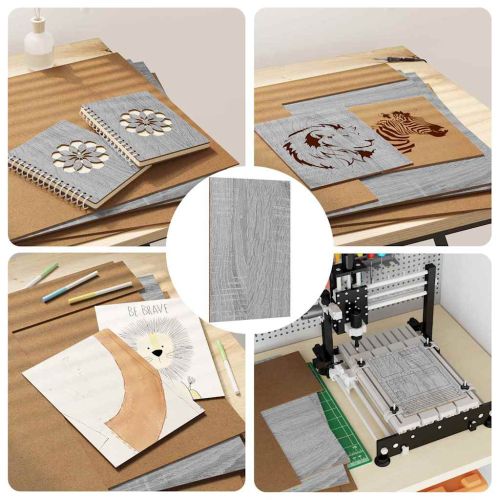 Декор панели 50 pcs Сив Сонома 40 x 60 x 0.27 см