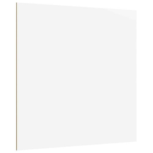 Декор панели 12 pcs Бяло 30 х 30 х 0.27 см Инженерно дърво