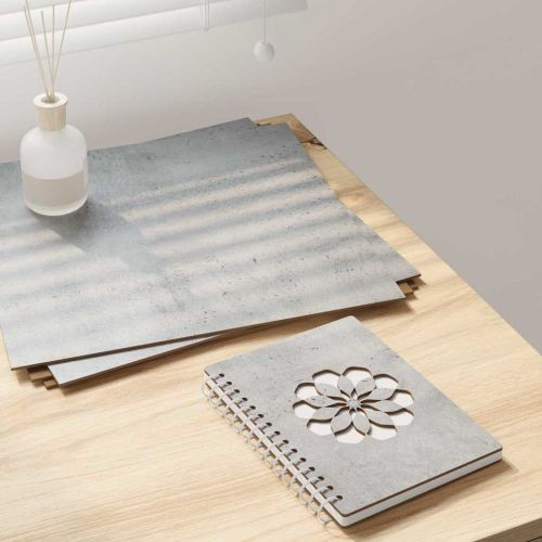 Декор панели 50 pcs Циментено сиво 30 х 30 х 0.27 см