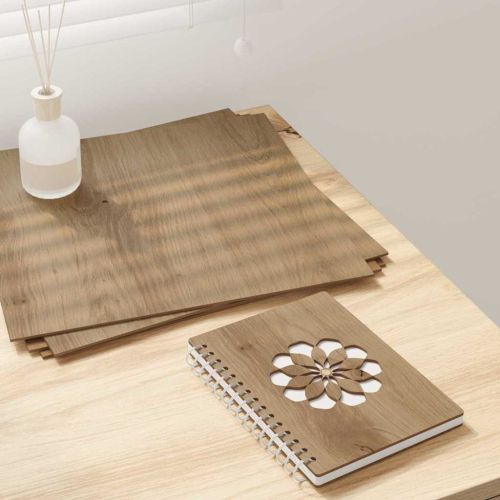 Декор панели 50 pcs Дъб 30 х 30 х 0.27 см Инженерно дърво