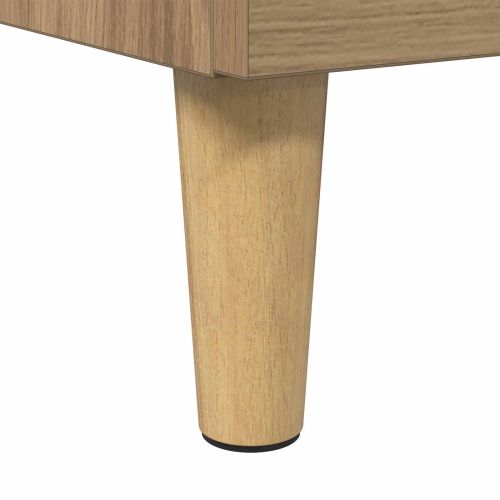 Бюра за легло 2 pcs Дъб 40 x 35 x 50 см Инженерно дърво