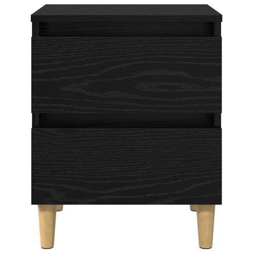 Шкаф за легло Черния дъб 40 x 35 x 50 см Инженерно дърво