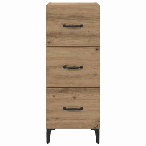 Служебен шкаф с чекмедже Дъб 34,5 x 34 x 90 см Инженерно дърво