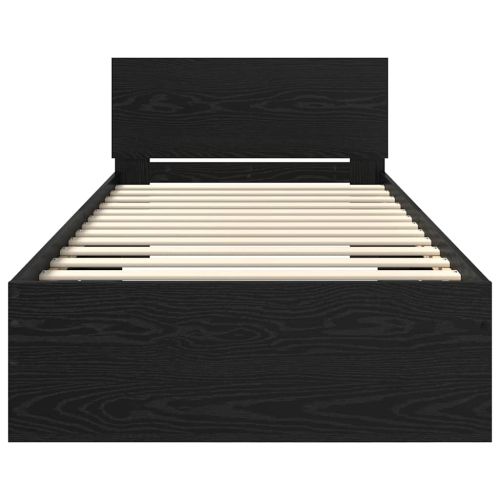 Рамка за легло с таблото Черния дъб 90 x 200 cm Инженерно дърво