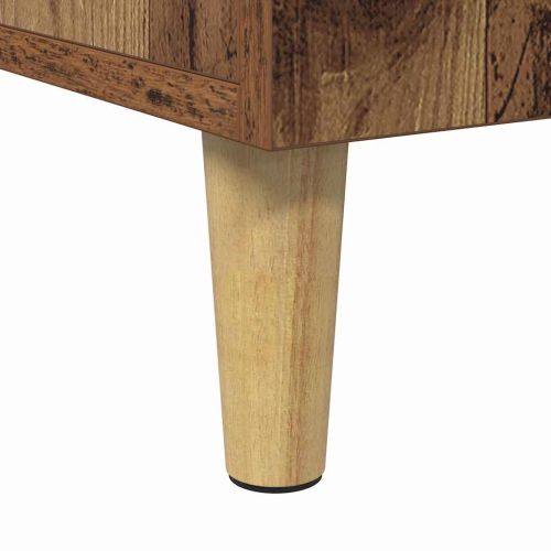 Бюро с рафт Старо дърво 140 x 50 x 75 см Инженерно дърво