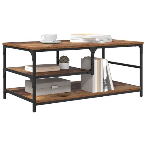 Масичка за кафе Старо дърво 90 x 49 x 40 см Инженерно дърво