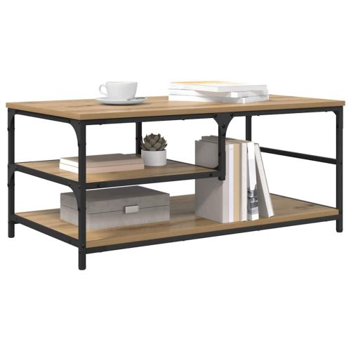 Масичка за кафе Дъб 90 x 49 x 40 см Инженерно дърво