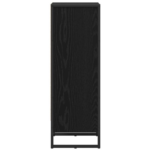 Шкаф за книги Черния дъб 80 x 30 x 155 см Инженерно дърво