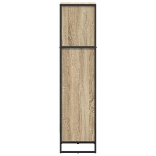 Шкаф за книги Сонома 80 x 30 x 155 см Инженерно дърво