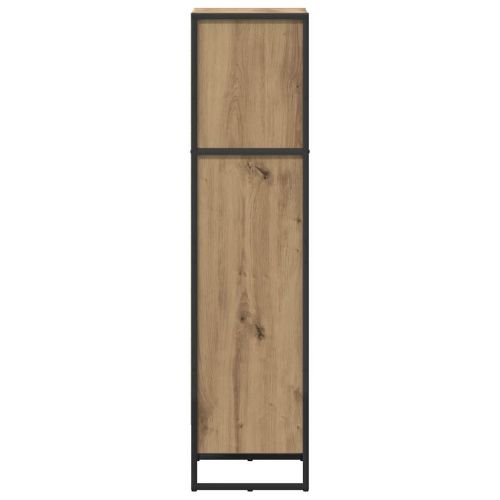 Шкаф за книги Дъб Артизан 80 x 30 x 155 см Инженерно дърво