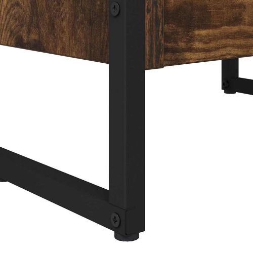 Шкаф за книги Димящ дъб 80 x 30 x 155 см Инженерно дърво