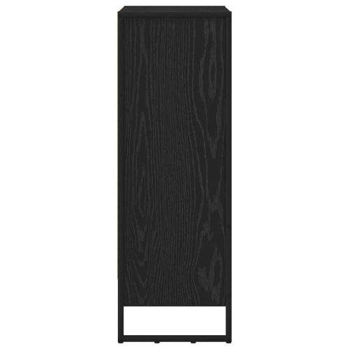 Шкаф за книги Черния дъб 80 x 30 x 155 см Инженерно дърво