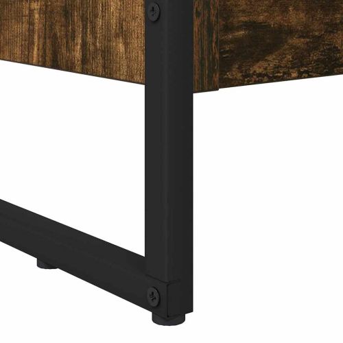 Шкаф за книги Димящ дъб 80 x 30 x 155 см Инженерно дърво