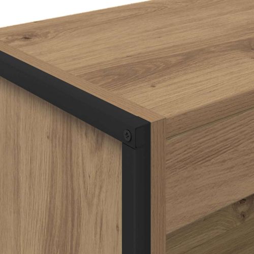 Шкаф за книги Дъб Артизан 80 x 30 x 155 см Инженерно дърво