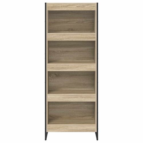 Шкаф за книги Сонома 80 x 30 x 155 см Инженерно дърво