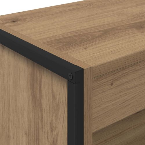 Шкаф за книги Дъб Артизан 80 x 30 x 155 см Инженерно дърво