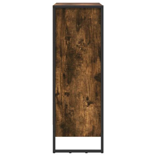 Шкаф за книги Димящ дъб 80 x 30 x 155 см Инженерно дърво