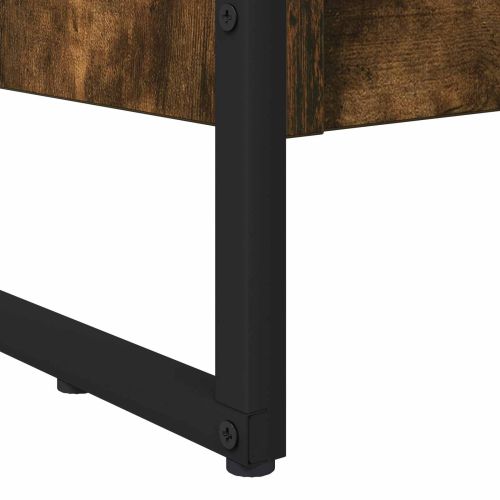 Шкаф за книги Димящ дъб 80 x 30 x 155 см Инженерно дърво