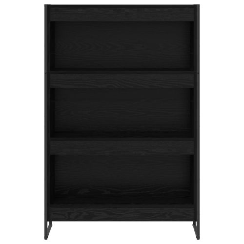 Шкаф за книги Черния дъб 80 x 30 x 155 см Инженерно дърво