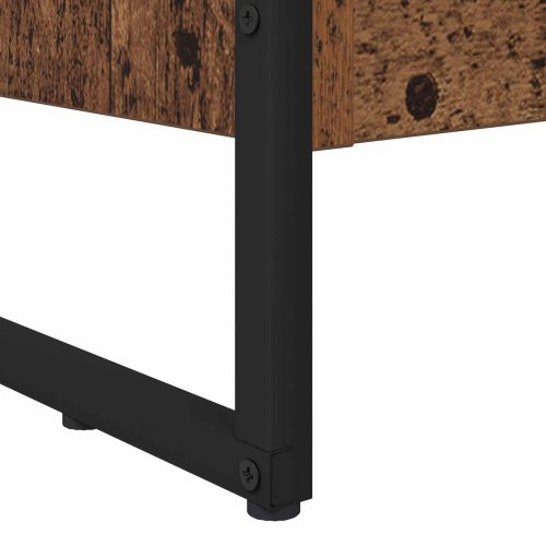 Шкаф за книги Старо дърво 80 x 30 x 155 см Инженерно дърво