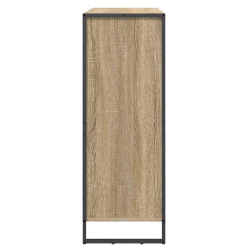 Шкаф за обувки с врата Сонома 79 x 36 x 100 см Инженерно дърво