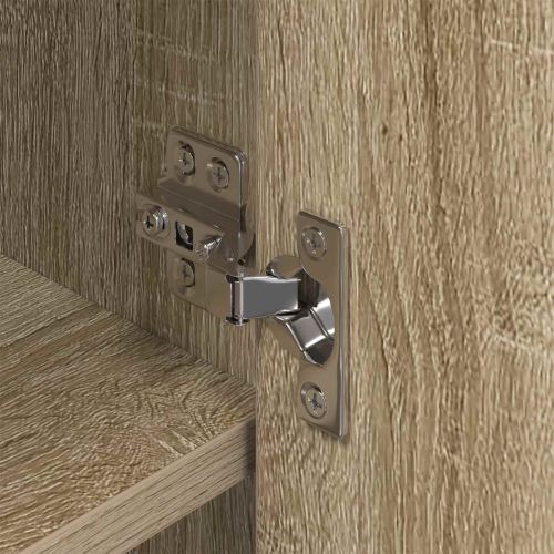 Шкаф за обувки с врата Сонома 79 x 36 x 100 см Инженерно дърво