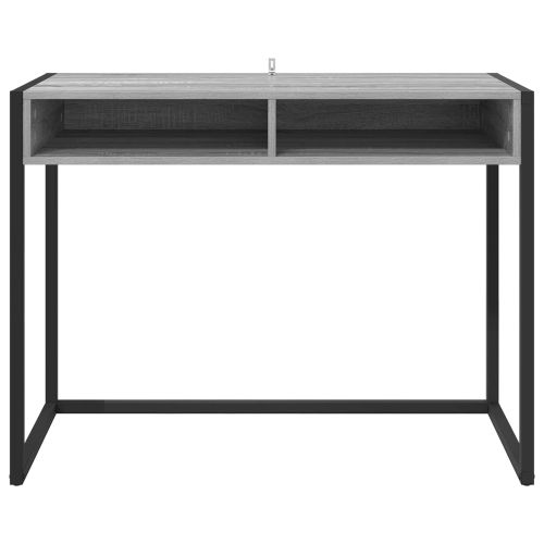 Бюро със съхранение Сив Сонома 100 x 50 x 75 cm Инженерно дърво