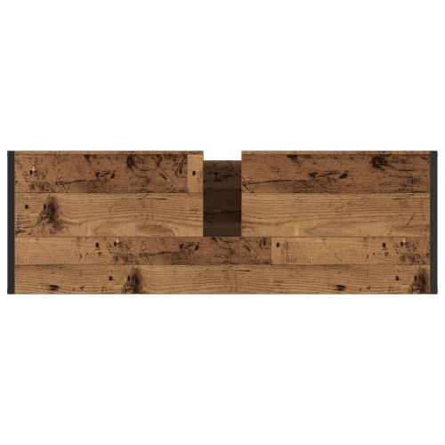 Шкаф за баня Старо дърво 90 x 30 x 60 cm Инженерно дърво