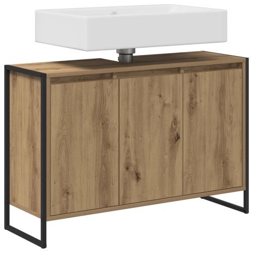 Шкаф за баня Дъб Артизан 90 x 30 x 60 cm Инженерно дърво