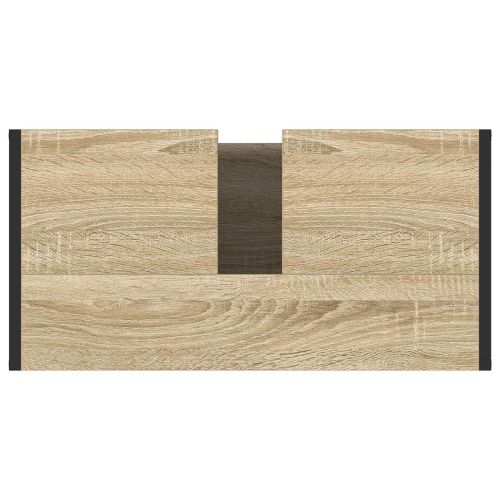 Шкаф за баня с врата Сонома 60 x 30 x 60 cm Инженерно дърво