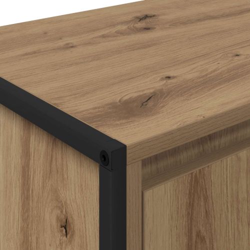 ТВ шкаф Дъб Артизан 140 x 36 x 49.5 см Инженерно дърво