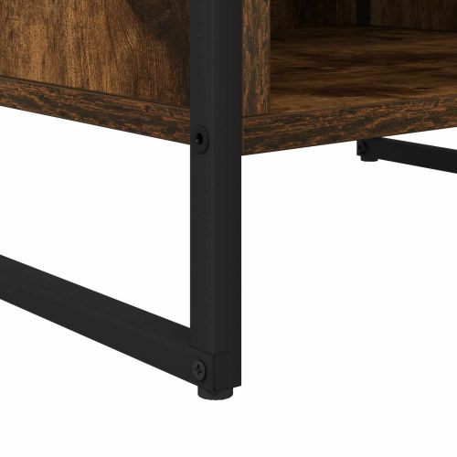 ТВ шкаф Димящ дъб 170.5 x 36 x 30.5 см Инженерно дърво