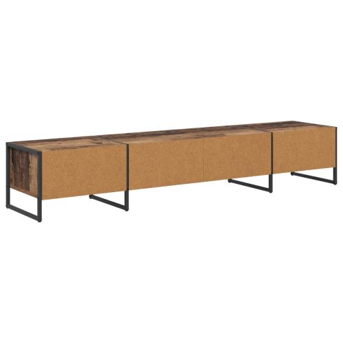 ТВ шкаф Старо дърво 170.5 x 36 x 30.5 см Инженерно дърво