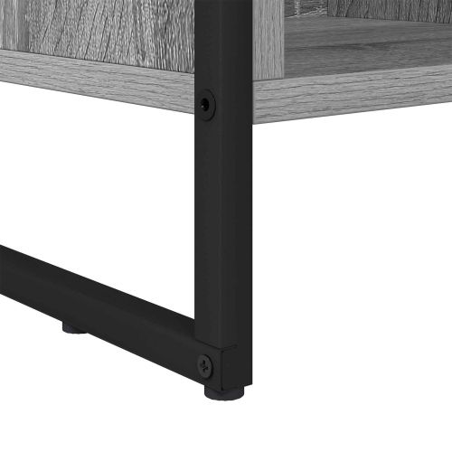 Шкаф за книги Сив Сонома 99.5 x 30 x 108.5 см Инженерно дърво