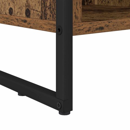 Шкаф за книги Старо дърво 99.5 x 30 x 108.5 см Инженерно дърво