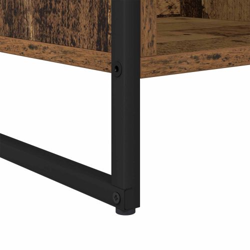 Шкаф за книги Старо дърво 68 x 30 x 108.5 см Инженерно дърво