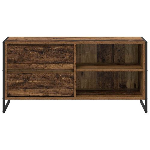 ТВ шкаф Старо дърво 100 x 36 x 49,5 см Инженерно дърво