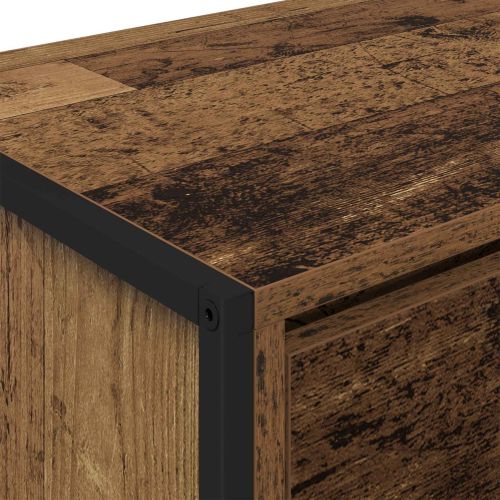 ТВ шкаф Старо дърво 100 x 36 x 49,5 см Инженерно дърво