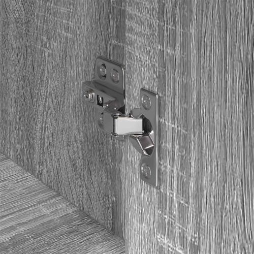 Служебен шкаф Сив Сонома 81 x 36 x 150.5 см Инженерно дърво